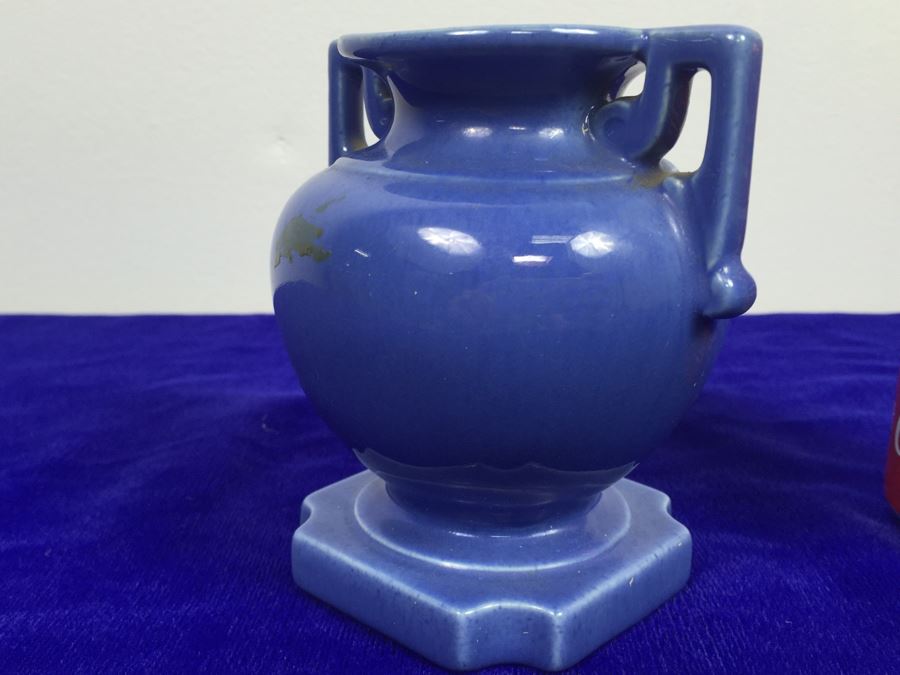 Stangl Pottery 2048 Blue Vase Urn [Photo 7]