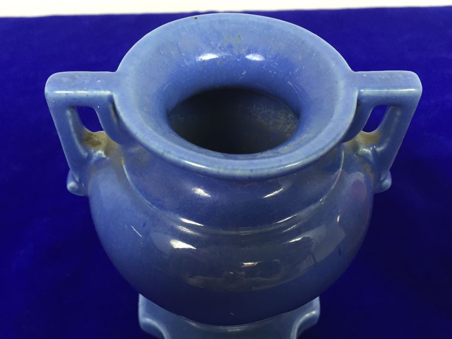 Stangl Pottery 2048 Blue Vase Urn [Photo 6]