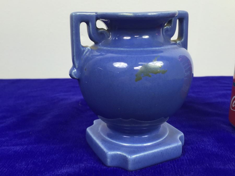 Stangl Pottery 2048 Blue Vase Urn [Photo 8]
