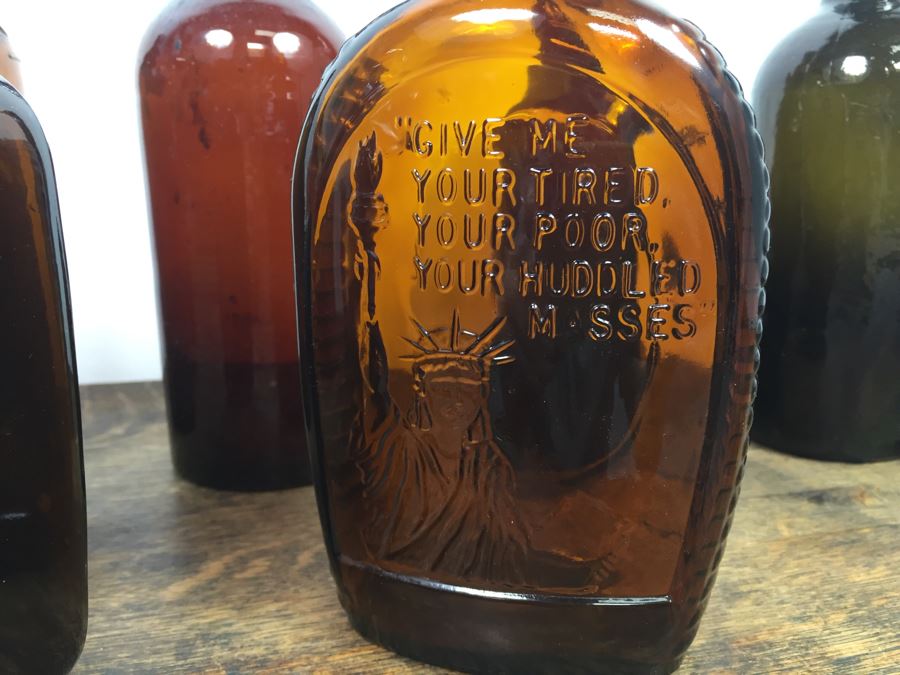 Collectible Amber Glass Bottles [Photo 3]