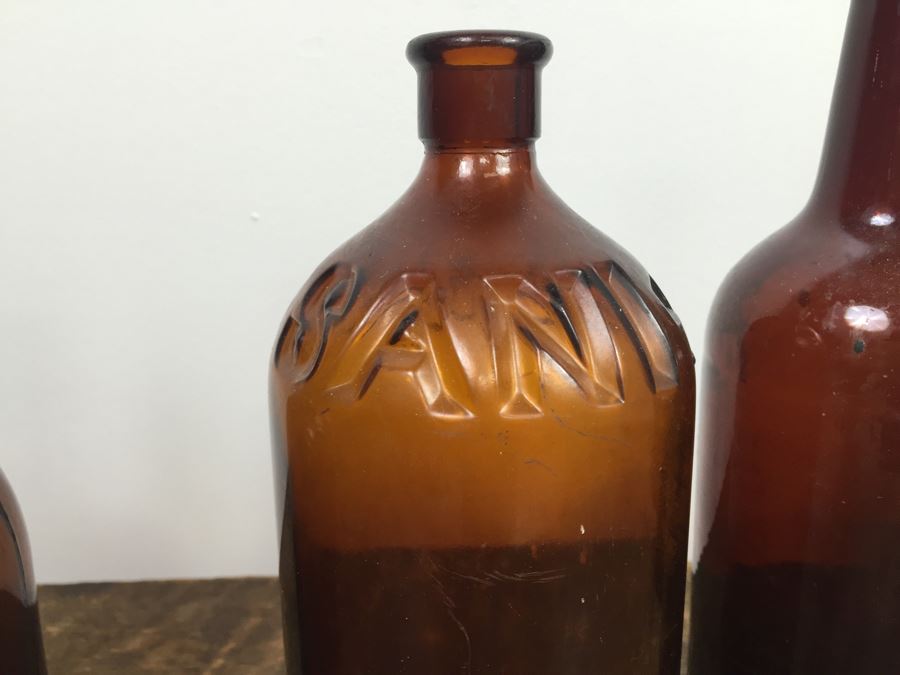Collectible Amber Glass Bottles [Photo 9]