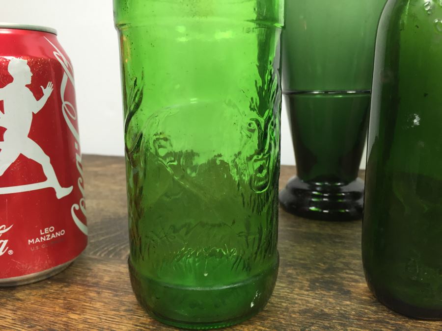 Collectible Green Glass Bottles [Photo 11]