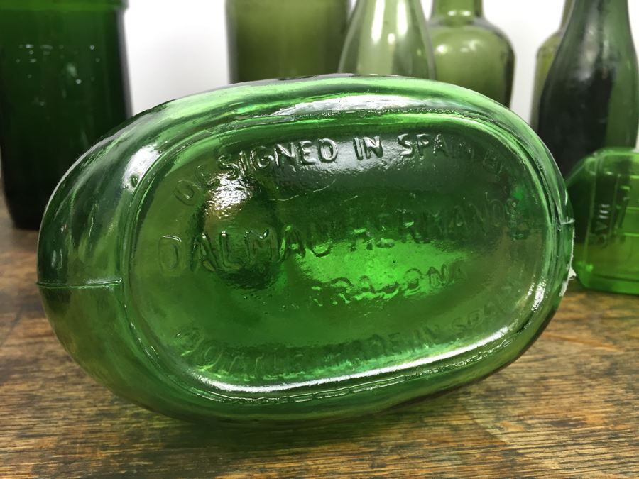 Collectible Green Glass Bottles [Photo 3]