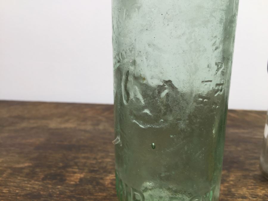 Collectible Clear Glass Advertising Bottles [Photo 22]