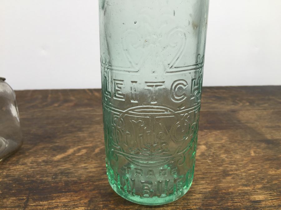 Collectible Clear Glass Advertising Bottles [Photo 12]