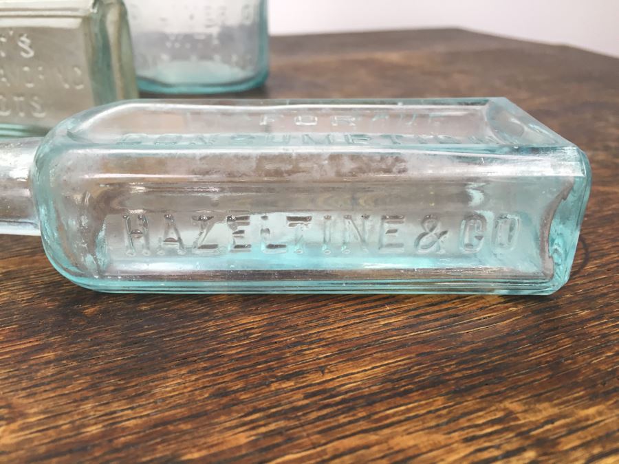 Collectible Clear Glass Advertising Bottles [Photo 5]
