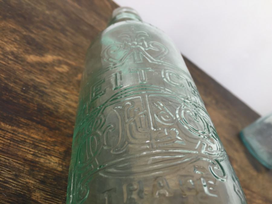 Collectible Clear Glass Advertising Bottles [Photo 16]