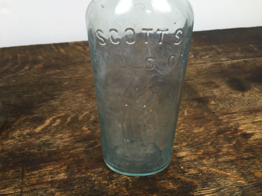 Collectible Clear Glass Advertising Bottles [Photo 19]