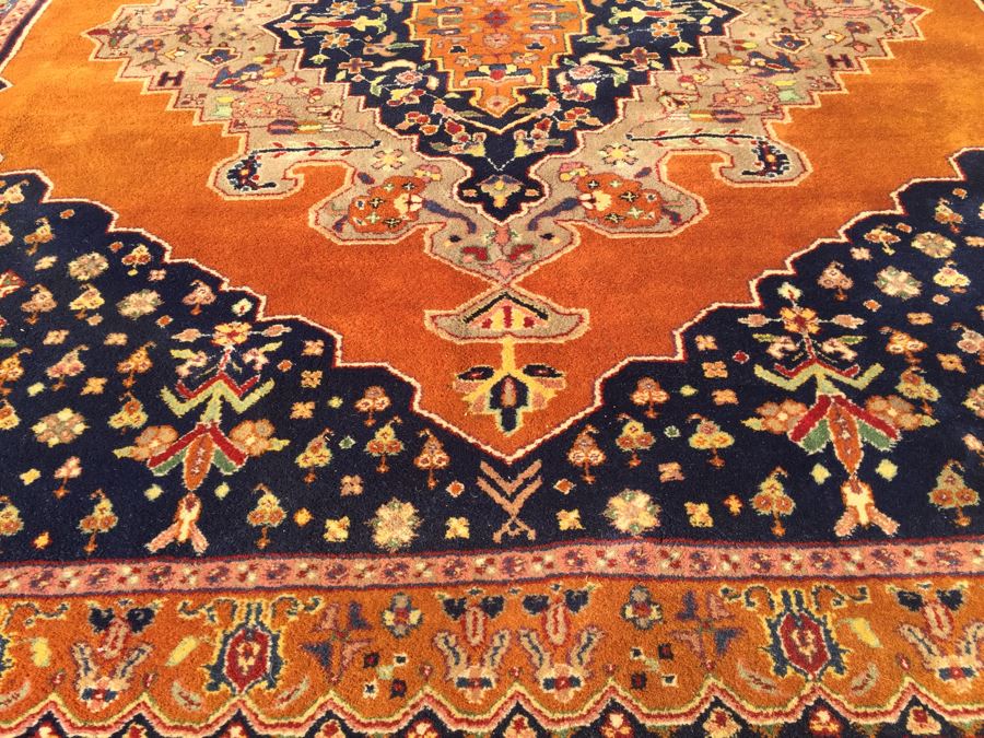 Stunning Large 12 x 9 Wood Hand Woven Rug By Pande Cameron Of New York Rusty Beige Made In India [Photo 8]