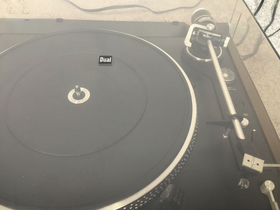 Dual 622 Turntable Record Player Automatic Direct Drive With Dust Cover Made In Germany [Photo 4]
