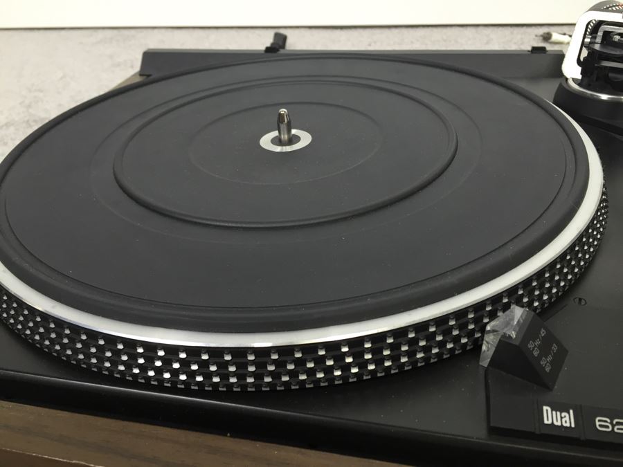 Dual 622 Turntable Record Player Automatic Direct Drive With Dust Cover Made In Germany [Photo 8]