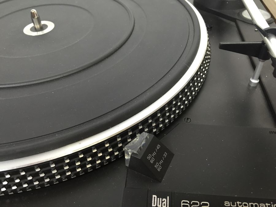 Dual 622 Turntable Record Player Automatic Direct Drive With Dust Cover Made In Germany [Photo 7]