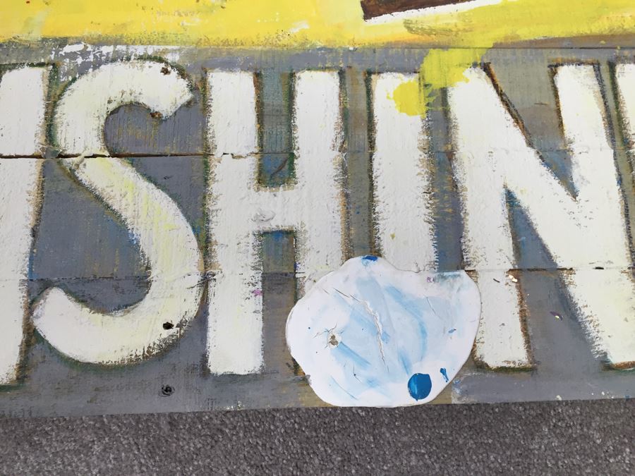 Hand Painted Wooden Sign 'You Are My Sunshine' In 2 Pieces [Photo 7]