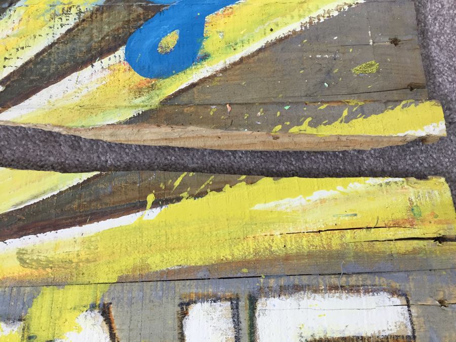 Hand Painted Wooden Sign 'You Are My Sunshine' In 2 Pieces [Photo 8]