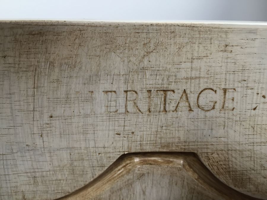 Heritage Wooden Side Table Cabinet With Storage [Photo 3]