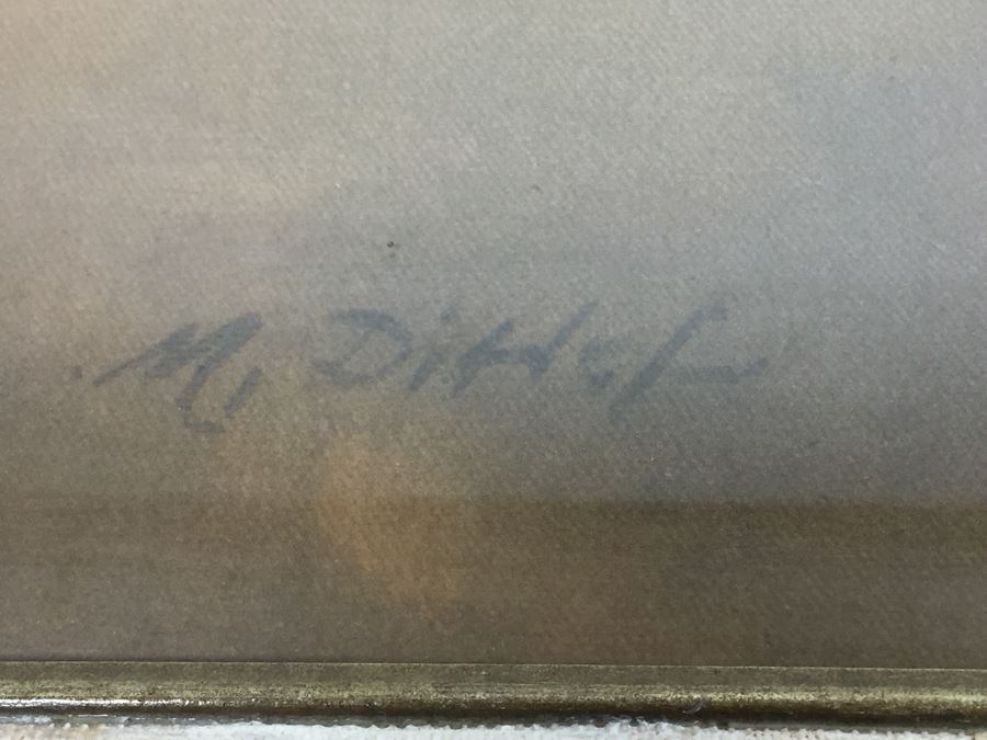 Vintage M. Ditlef Sonata Framed Print Large 1940's [Photo 3]