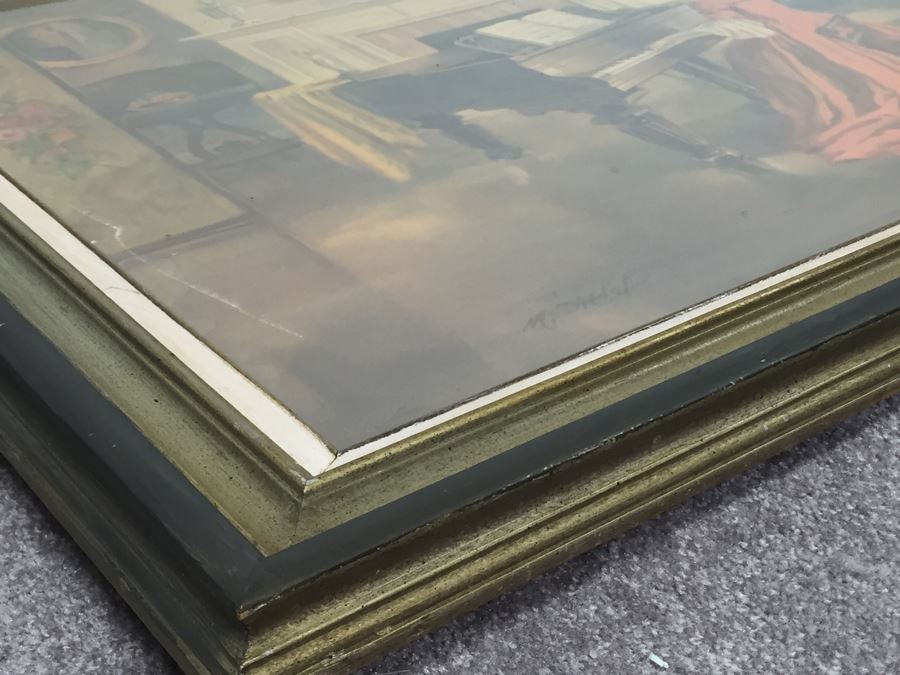 Vintage M. Ditlef Sonata Framed Print Large 1940's [Photo 9]