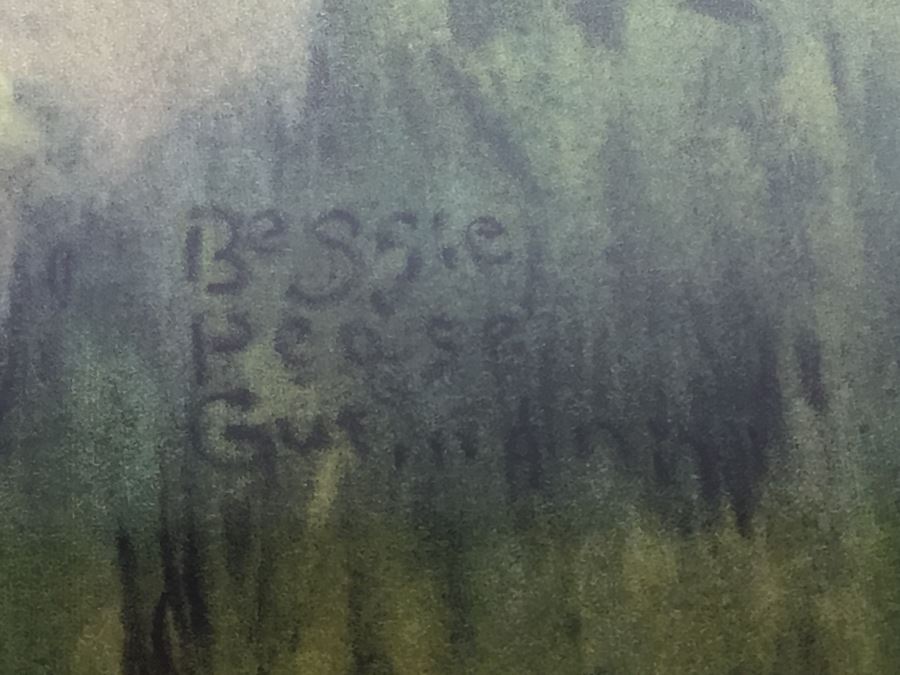 Vintage Bessie Pease Gutmann Print Titled 'Home Builders' In Vintage Frame [Photo 3]