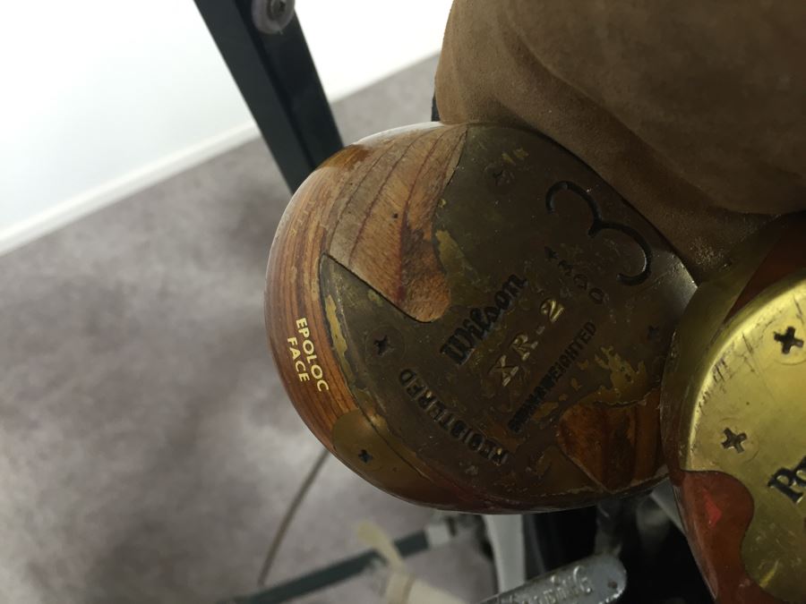 Golf Club Lot With Golf Bag And Caddy [Photo 9]