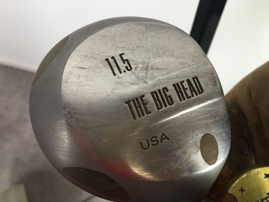 Golf Club Lot With Golf Bag And Caddy [Photo 10]