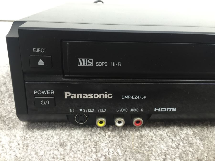 Panasonic DVD Recorder Model No. DMR-EZ475V