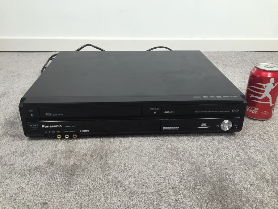 Panasonic DVD Recorder Model No. DMR-EZ475V [Photo 1]