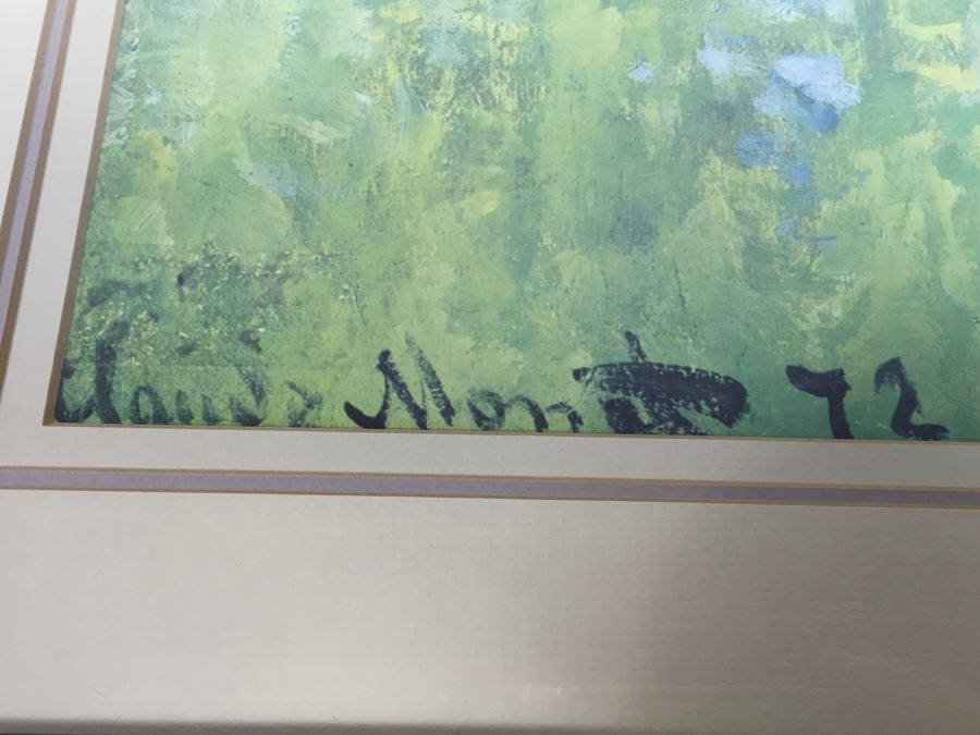 Pair Of Claude Monet French Impressionist Framed Prints [Photo 9]