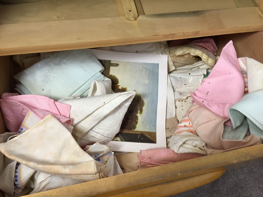 Stunning Mid-Century Modern Blonde Thomasville Chair Company Buffet Sideboard Bowfront [Photo 30]