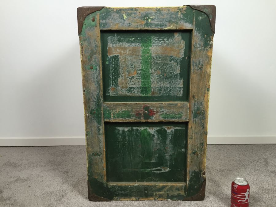 World War II Fisher-Price Toys Military Trunk That Doubles As A Cabinet Dated June 1943 [Photo 11]