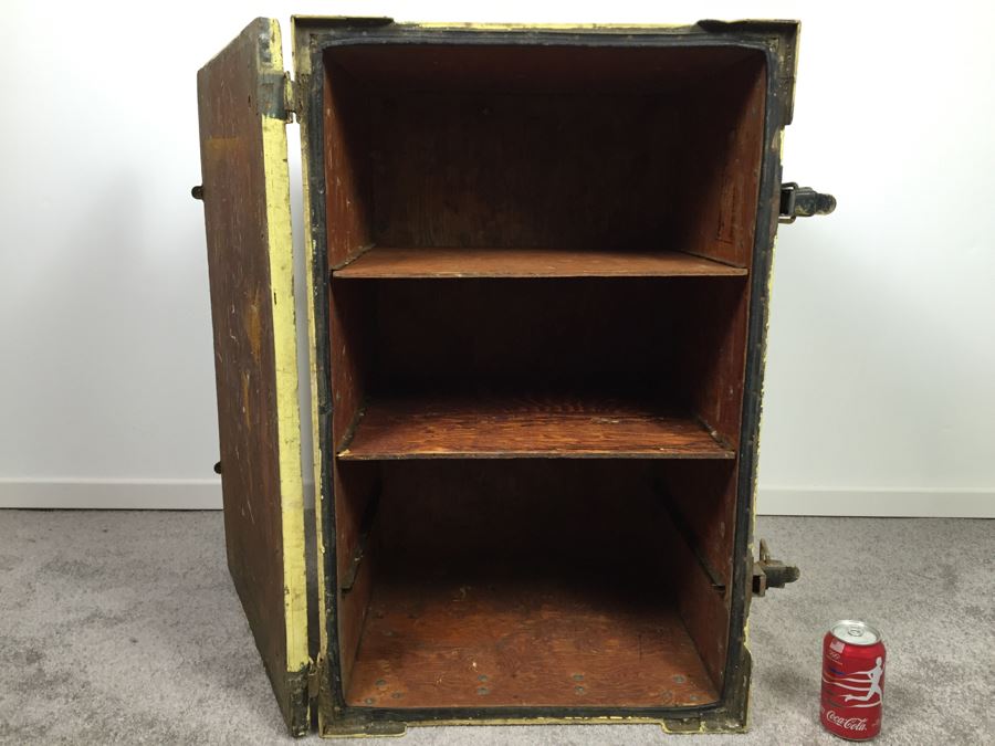 World War II Fisher-Price Toys Military Trunk That Doubles As A Cabinet Dated June 1943 [Photo 2]