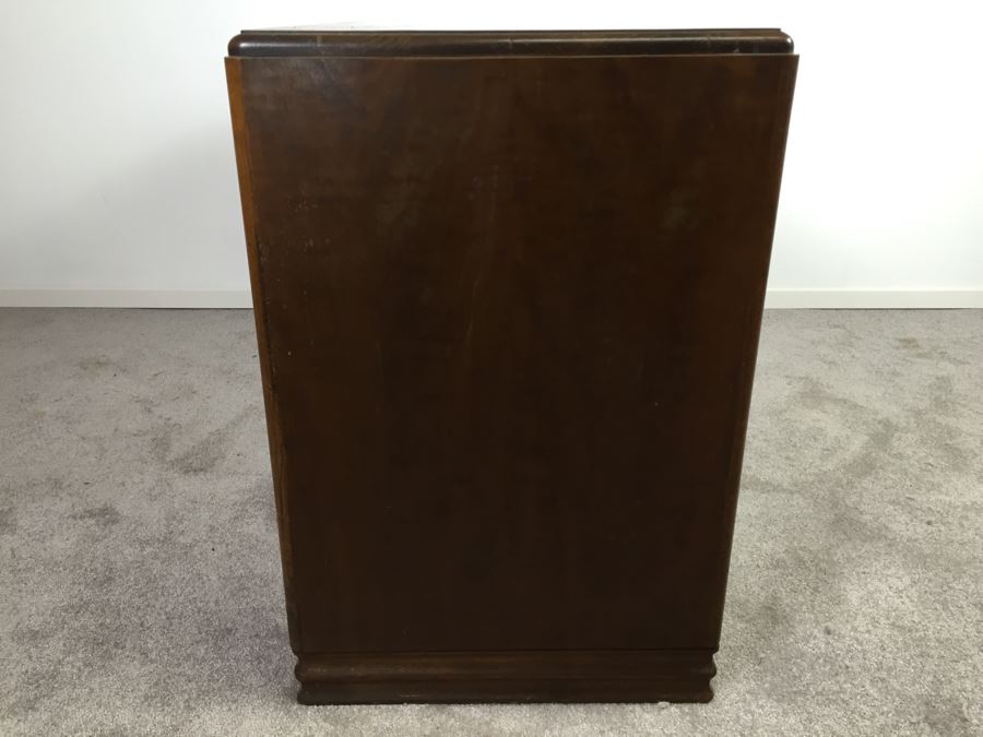 Vintage Art Deco Desk Filled With Vintage Office Supplies And Items [Photo 28]