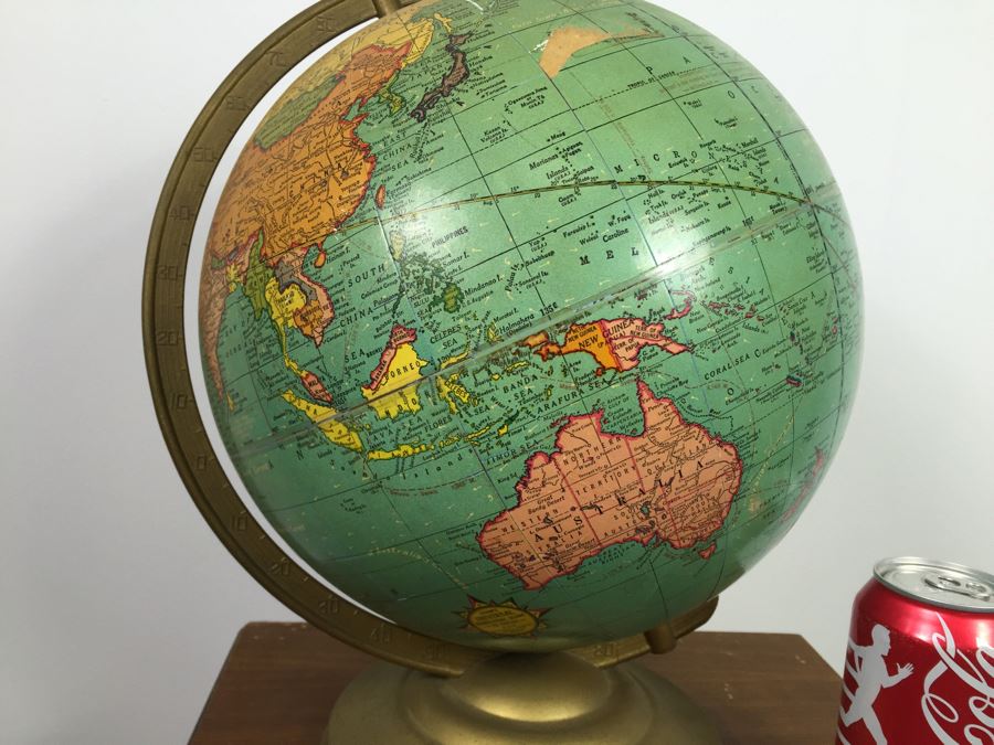 Vintage Cram's Universal Terrestrial Globe [Photo 9]