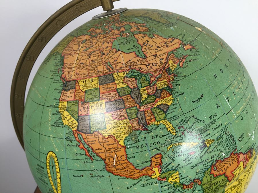 Vintage Cram's Universal Terrestrial Globe [Photo 2]