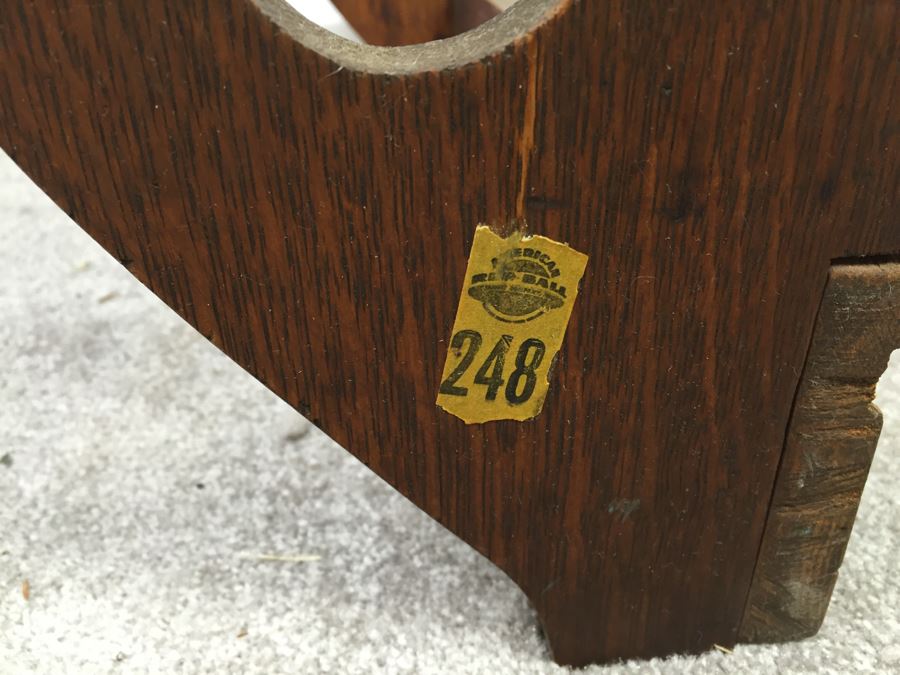 Vintage Wooden Gun Rack [Photo 8]