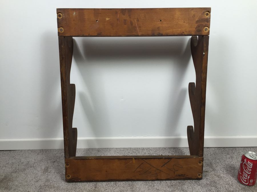 Vintage Wooden Gun Rack [Photo 10]