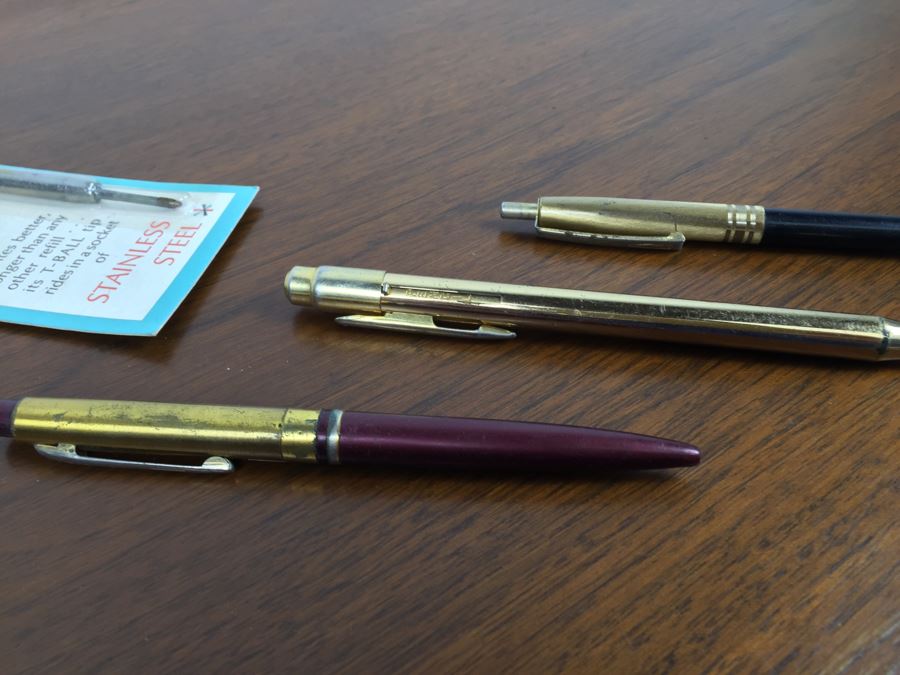 Various Vintage Fountain Pens And Ballpoint Pens Wearever Sheaffer's [Photo 10]