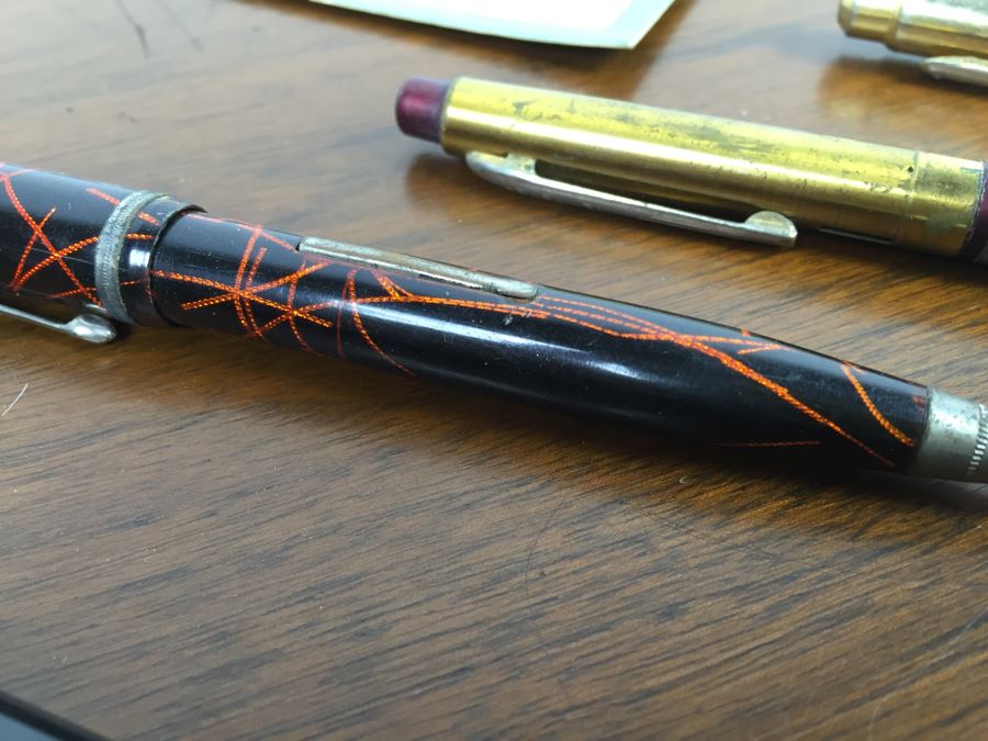 Various Vintage Fountain Pens And Ballpoint Pens Wearever Sheaffer's [Photo 2]