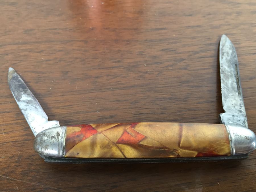 Pair Of Pocket Knives Larger Knife Has Broken Blade [Photo 9]
