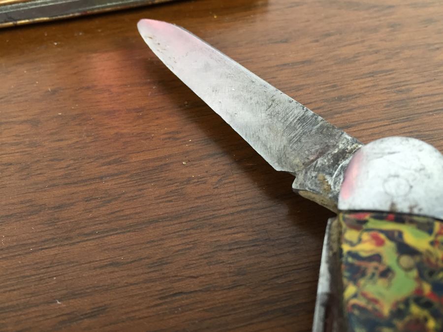 Pair Of Pocket Knives Larger Knife Has Broken Blade [Photo 6]