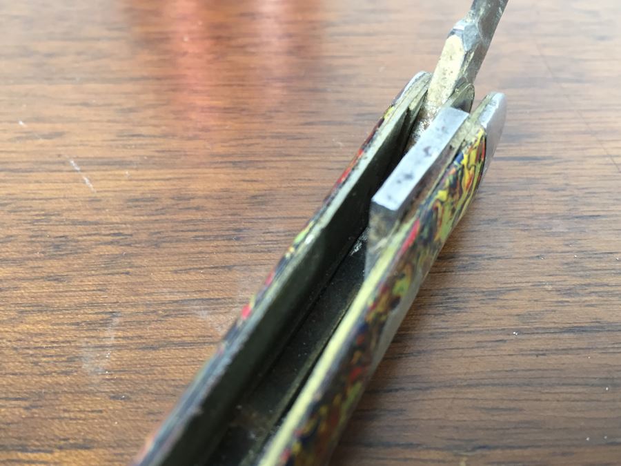 Pair Of Pocket Knives Larger Knife Has Broken Blade [Photo 8]