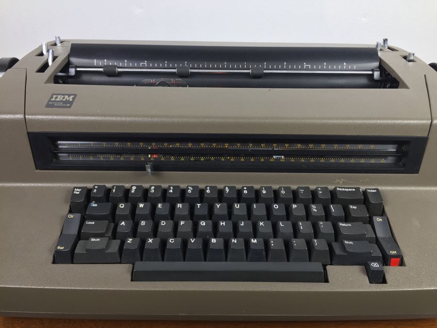 IBM Correcting Selectric III Typewriter Not Sure If Working Properly