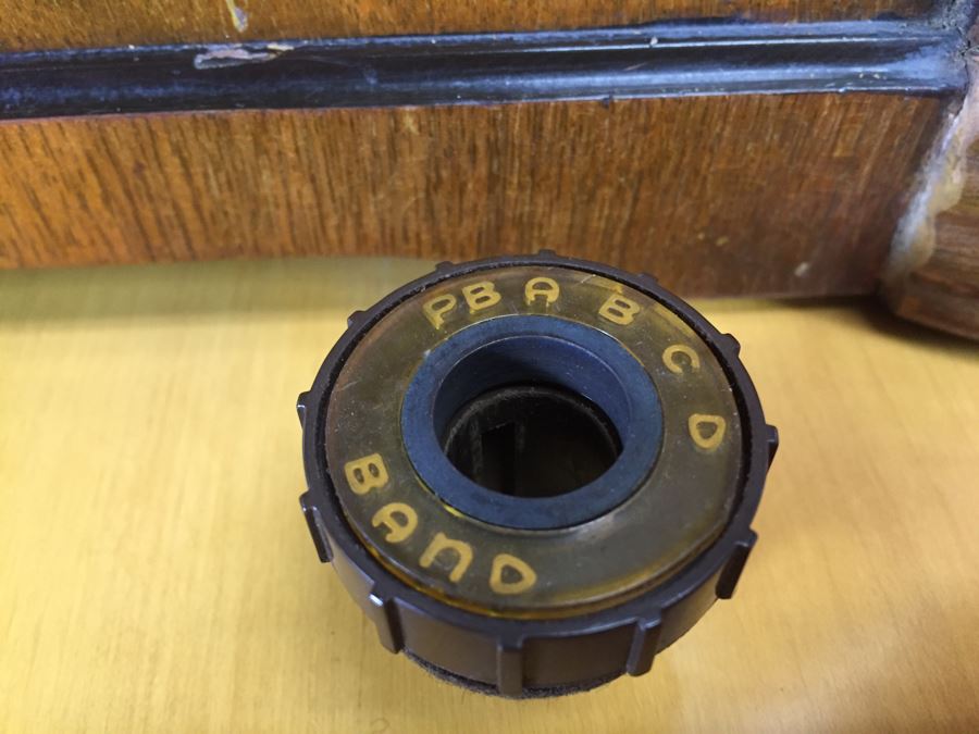 Art Deco Sears Silvertone Tube Radio Needs To Be Rewired [Photo 7]