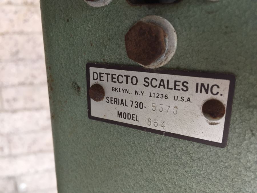 Industrial Detecto Mechanical Portable Scale Model 854 [Photo 5]