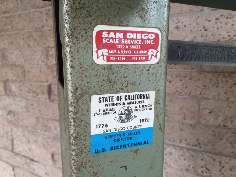 Industrial Detecto Mechanical Portable Scale Model 854 [Photo 15]