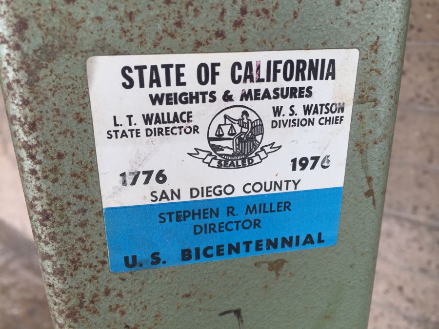 Industrial Detecto Mechanical Portable Scale Model 854 [Photo 16]