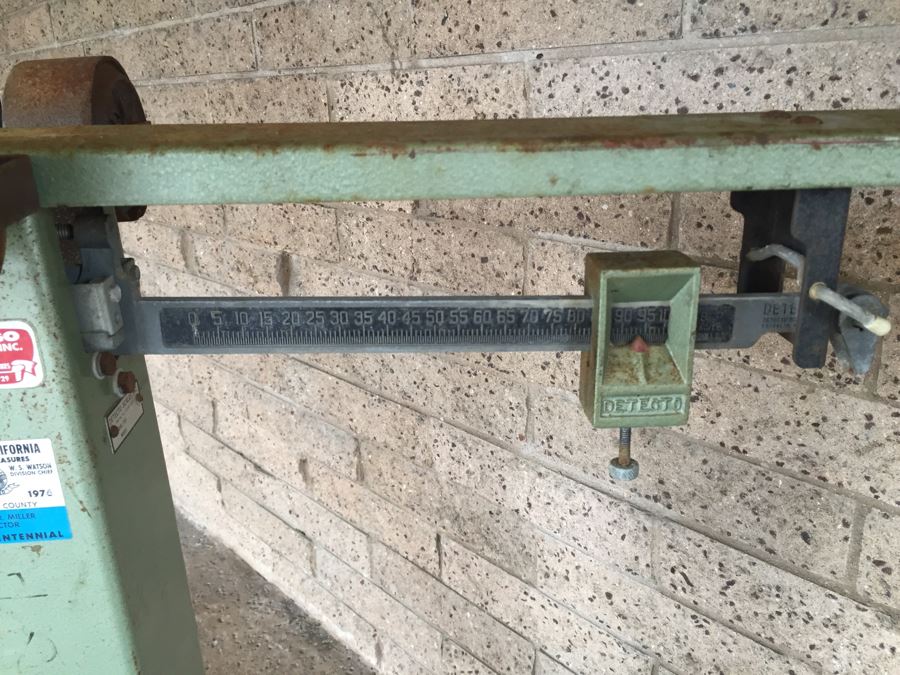 Industrial Detecto Mechanical Portable Scale Model 854 [Photo 13]