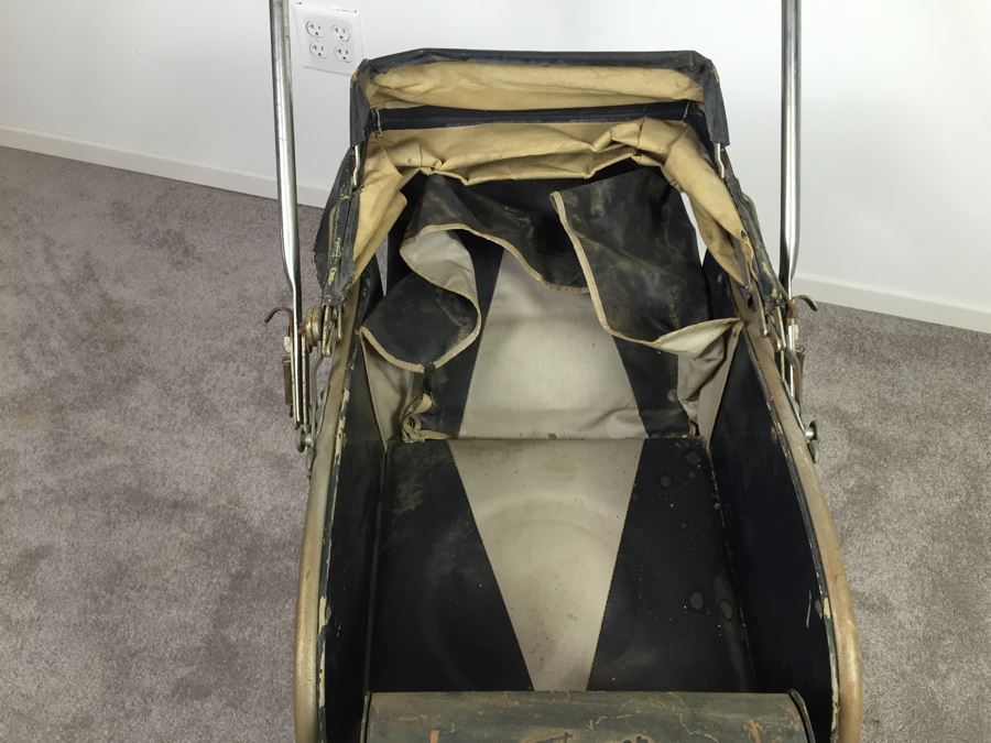 Vintage Thayer Pram Baby Stroller [Photo 8]