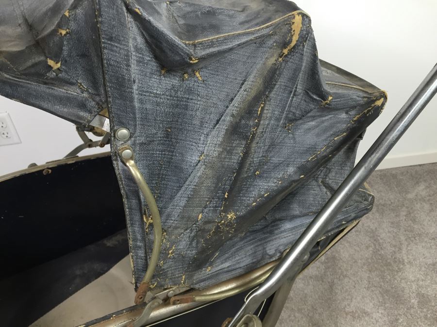 Vintage Thayer Pram Baby Stroller [Photo 13]