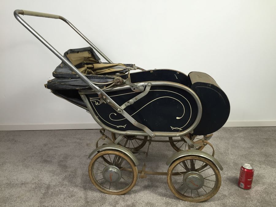Vintage Thayer Pram Baby Stroller