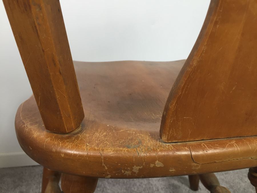 Pair Of Wooden Chairs [Photo 9]